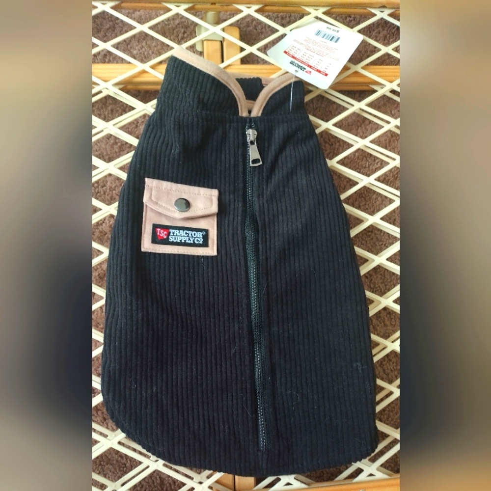 NWT* TRACTOR SUPPLY CORDUROY UTILITY JACKET FOR DOGS